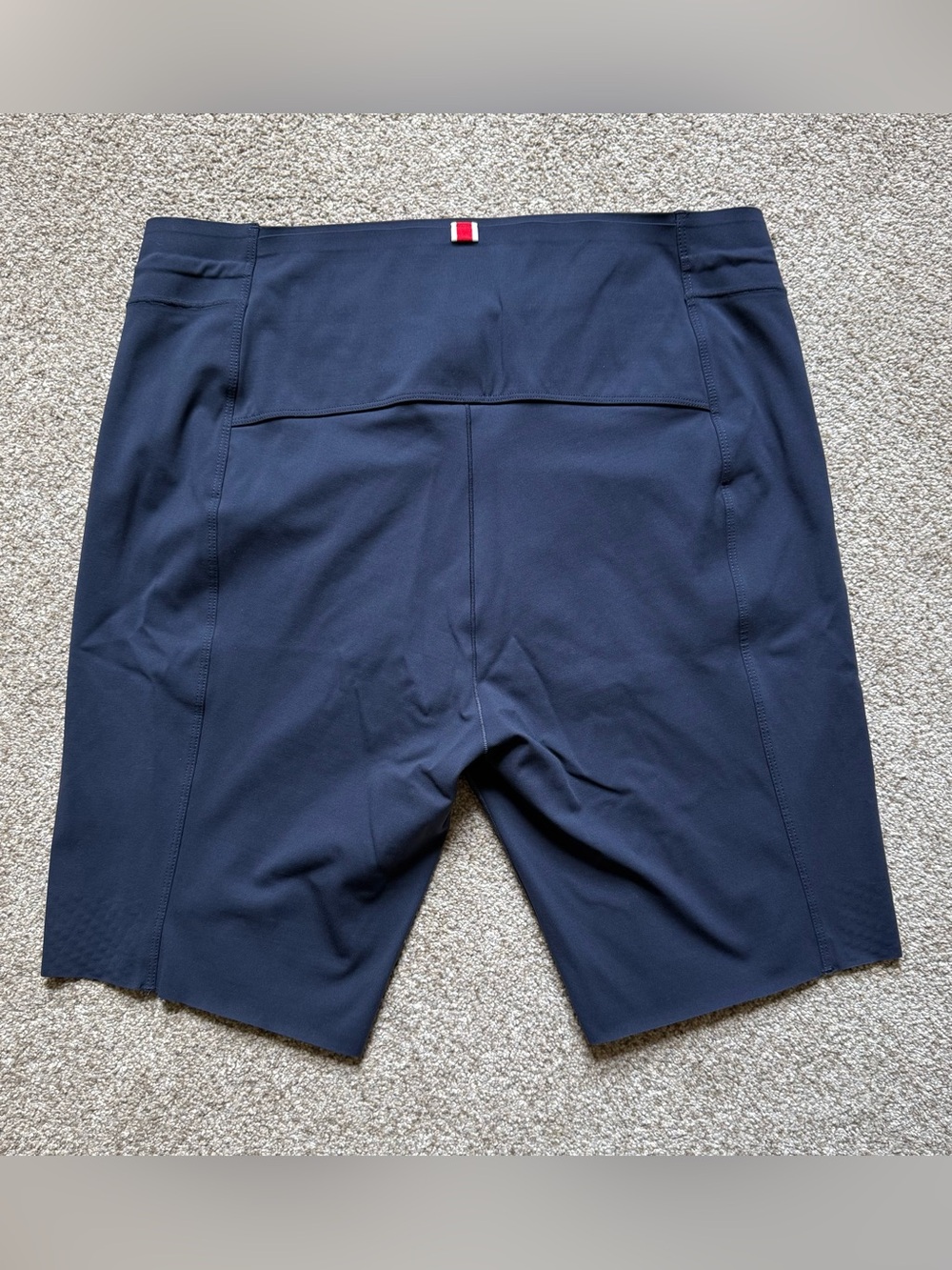 Tracksmith Navy Men's Running Shorts with Gold Logo - Picture 4 of 4